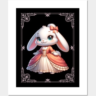 Regency Era Bunny Posters and Art